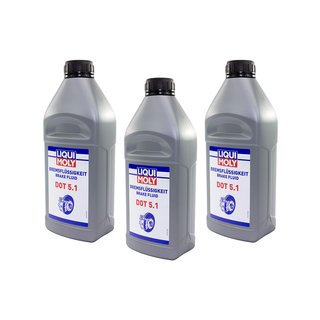 Brake liquid LIQUI MOLY DOT 5.1 3 liters