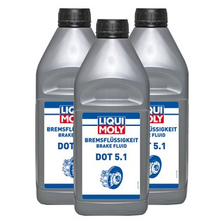 Bremsflssigkeit LIQUI MOLY DOT 5.1 3 Liter