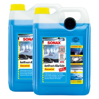Anti Freeze and Clear Concentrate SONAX 10 liters
