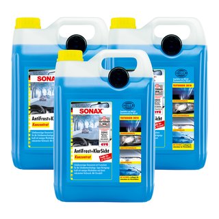 Anti Freeze and Clear Concentrate SONAX 15 liters