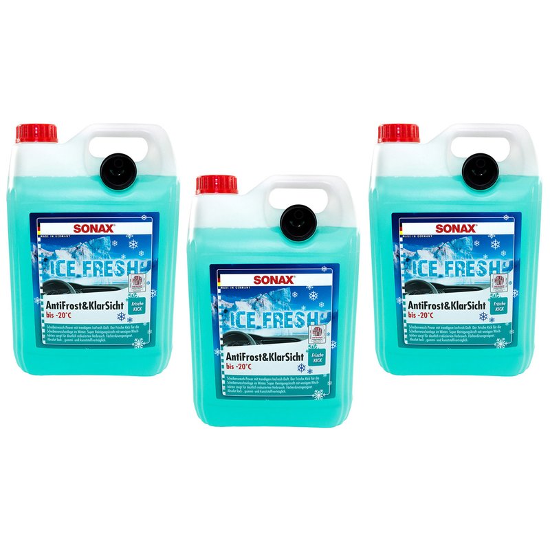 5 Liter Premium Scheibenfrostschutz -60°C Frostschutz Konzentrat
