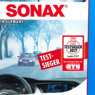 Anti Freeze and Clear ready to use -20  C SONAX 5 liters