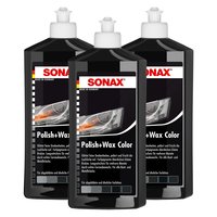 Polish and Wax Color NanoPro black SONAX 1,5 liters