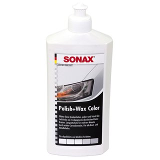 Polish and Wax Color white SONAX 500 ml