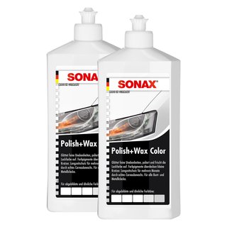 Polish und Wax Color NanoPro wei SONAX Politur 1 Liter