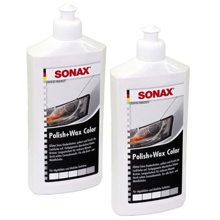Polish und Wax Color NanoPro wei SONAX Politur 1 Liter