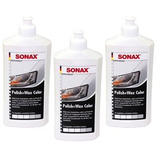 Polish und Wax Color NanoPro wei SONAX Politur 1,5 Liter