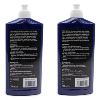 Polish und Wax Color NanoPro blau SONAX Politur 1 Liter