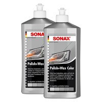 Polish and Wax Color NanoPro silver/grey SONAX 1 liter