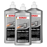 Polish and Wax Color NanoPro silver/grey SONAX 1,5 liters