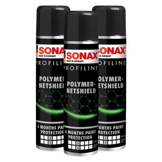 Lackversiegelung Polymer Netshield PROFILINE 02233000 SONAX 3 X 340 ml