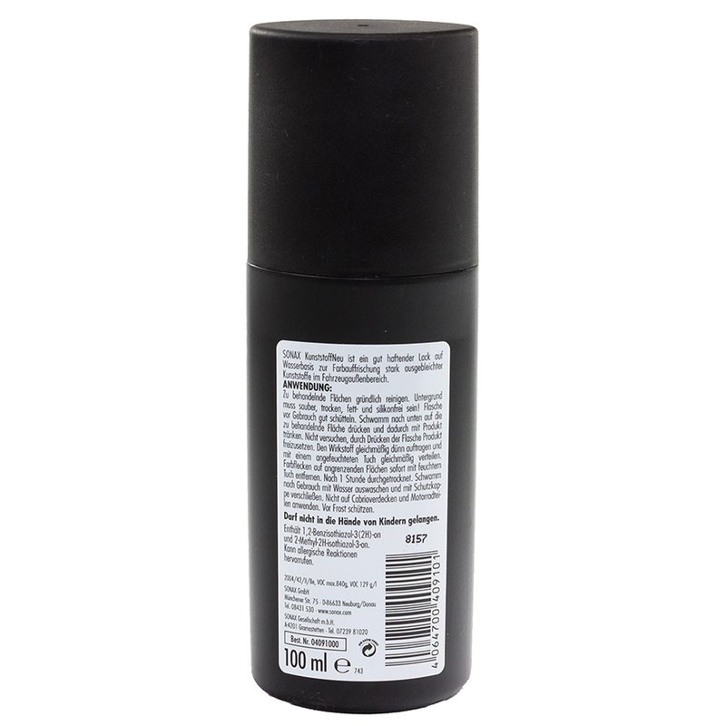 SONAX Kunststoff Neu schwarz Farbauffrischer 100 ml online kaufen, 9,79