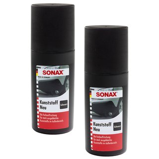 Kunststoff Neu schwarz Farbauffrischer SONAX 200 ml