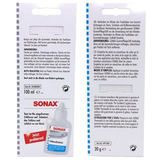 Rubber Care SONAX 100 ml and Rubber Care Pen SONAX 20 g