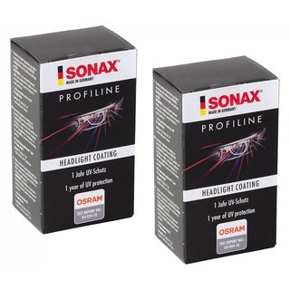 Longterm sealing Headlight Coating PROFILINE 02765410 SONAX 2 X 50 ml