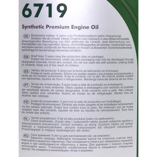 Engineoil Engine Oil FANFARO 5W-30 API SN 5 X 1 liter