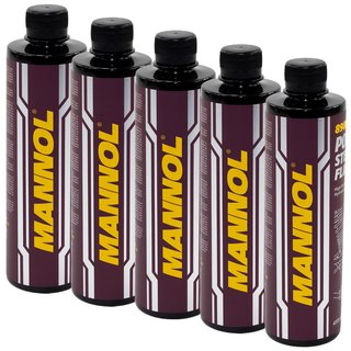 Hydraulicoil servooil MANNOL Power sterring oil 5 X 450 ml