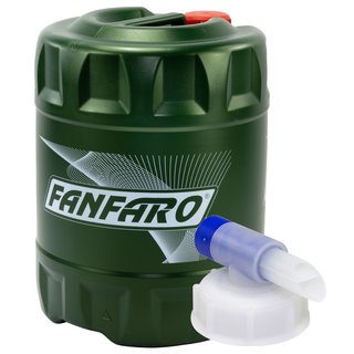 Motorl Motor l FANFARO 10W-40 M-4T+ API SL 20 Liter inkl. Auslasshahn