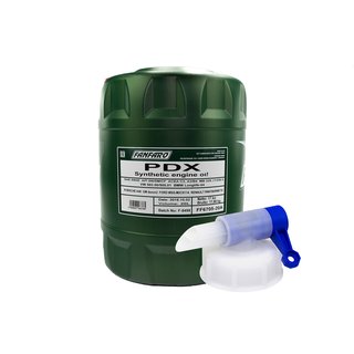 Engineoil Engine Oil FANFARO 5W-40 PDX API SN 20 liters incl. Outlet Tap