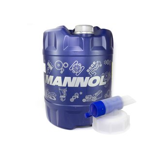 Motorl Motor l MANNOL 4-Takt Plus API SL 10W-40 20 Liter inkl. Auslasshahn