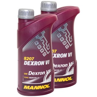Getriebel Getriebe l MANNOL Dexron VI Automatik 2 X 1 Liter