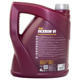 Gearoil Gear oil MANNOL Dexron VI automatic 3 X 4 liters