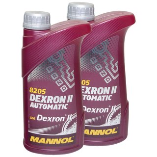 Gearoil Gear oil MANNOL Dexron II Automatic 2 X 1 liter