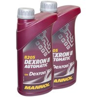 Getriebeöl MANNOL Dexron II Automatik 2 Liter