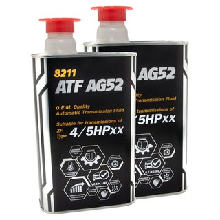 Gearoil Gear oil MANNOL ATF AG52 Automatic Special 2 X 1 liter