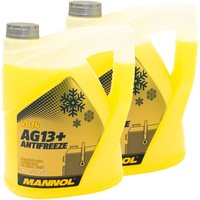 Kühlerfrostschutz MANNOL Advanced Antifreeze 2 X 5 Liter...