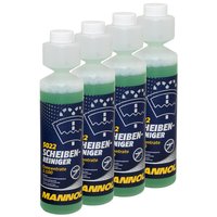 Windscreen Cleaner Concentrate Summer MANNOL 4 X 250 ml