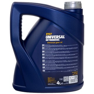 Gearoil Gear Oil MANNOL Universal 80W-90 API GL 4 4 liters