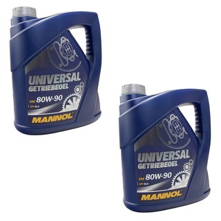Gearoil Gear Oil MANNOL Universal 80W-90 API GL 4 2 X 4 liters