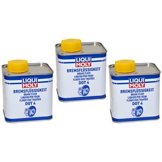 Brakefluid LIQUI MOLY DOT-4 3 X 500 ml