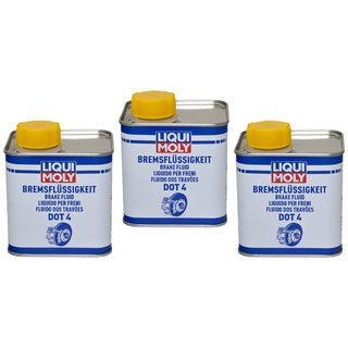Bremsflssigkeit LIQUI MOLY DOT-4 3 X 500 ml