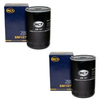 Oil filter engine Oilfilter SCT SM 107 Set 2 Pieces
