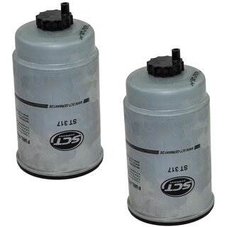 Kraftstofffilter Kraftstoff Filter Diesel SCT ST 317 Set 2 Stck