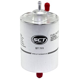 Kraftstofffilter Kraftstoff Filter Benzin SCT ST 711 Set 2 Stck