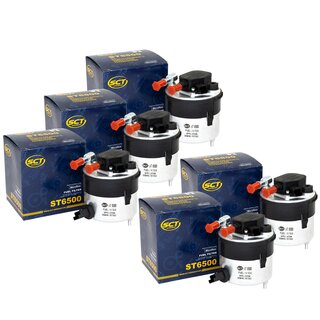 Fuel Filter Filter Diesel SCT ST 6500 Set 5 Pieces