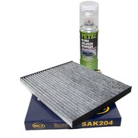Cabin filter SCT SAK204 + cleaner air conditioning 500 ml...
