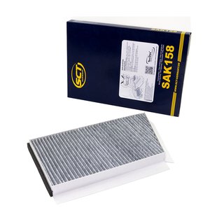 Cabin filter SCT SAK158 + cleaner air conditioning PETEC
