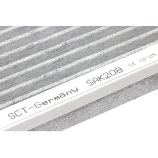 Innenraumfilter Pollenfilter Filter SCT SAK208