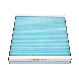 Cabin filter SCT SA1182 + cleaner air conditioning PETEC