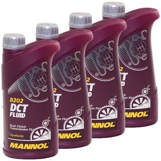Gearoil Gearoil MANNOL DCT Fluid 4 X 1 Liters