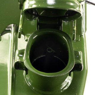 Benzinkanister 20L aus Metall Grün Kraftstoffkanister Reserve