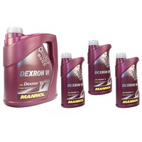 Gearoil Gear oil MANNOL Dexron VI automatic 4 liters + 3...