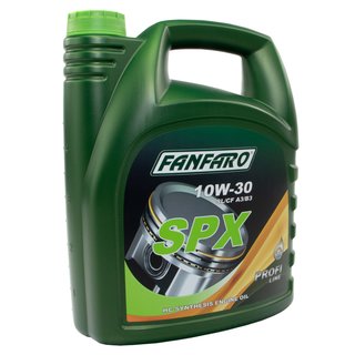 Motorl Motor l FANFARO 10W30 SPX API SN 5 Liter