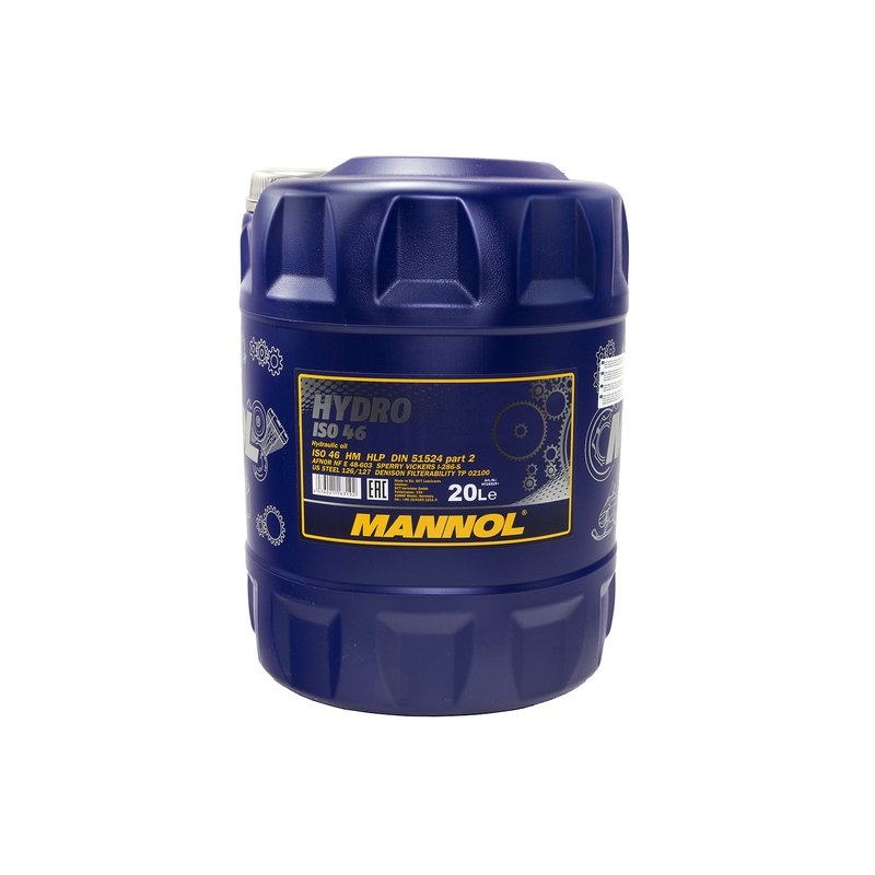 Hydraulic oil MANNOL Hydro ISO 46 20 liters order online now, 53,95 €
