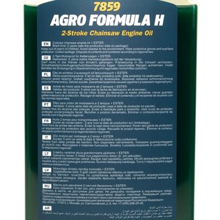 Engineoil Engine oil MANNOL Agro HSQ Gardening API TC 12 X 1 liter