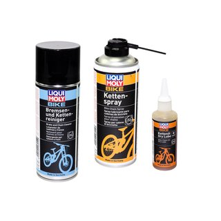 Chaincleaner Set with Chainspray and Oil LIQUI MOLY Bike Bicycle